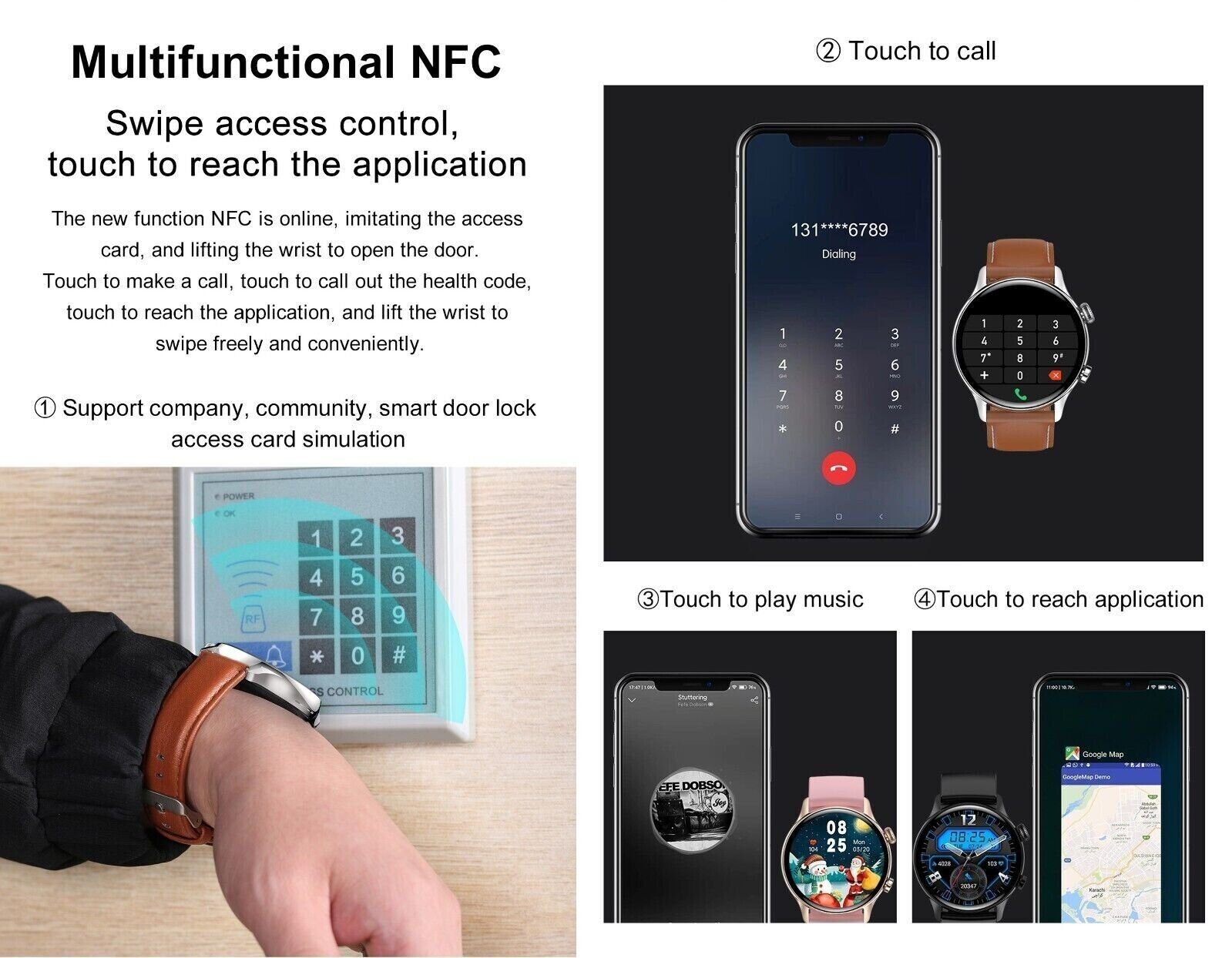 Manike HK8 Smartwatch Manike HK8 Smartwatch